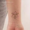 Merkaba Temporary Tattoo (Set Of 3) -Da Vinci Shop 170714845324