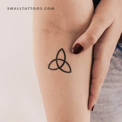 Triqueta Temporary Tattoo (Set Of 3)