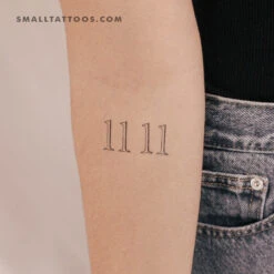 11 11 Aniston Temporary Tattoo (Set Of 3)