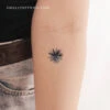 Cornflower Flower By Ann Lilya Temporary Tattoo (Set Of 3) -Da Vinci Shop 170714974970