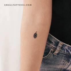 Black Olive By Ann Lilya Temporary Tattoo (Set Of 3)