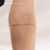 Kill Them With Kindness Temporary Tattoo (Set Of 3) -Da Vinci Shop 1707552835753
