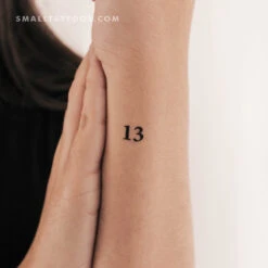13 Temporary Tattoo (Set Of 3)