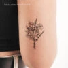 Flower Bouquet Temporary Tattoo (Set Of 3) -Da Vinci Shop 170755418118