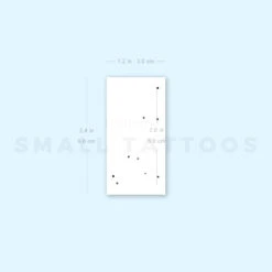 Minimalist Leo Constellation Temporary Tattoo (Set Of 3) -Da Vinci Shop 1708681516 image1 st 750px