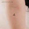 H Handwritten Letter Temporary Tattoo (Set Of 3) 1 H Handwritten Letter Temporary Tattoo (Set Of 3) -Da Vinci Shop 1709053013407