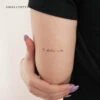 La Dolce Vita Temporary Tattoo (Set Of 3) -Da Vinci Shop 1709662260307