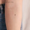 Number 7 Temporary Tattoo (Set Of 3) -Da Vinci Shop 1710439182267