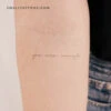 Handwritten Font You Are Enough Temporary Tattoo (Set Of 3) 2 Handwritten Font You Are Enough Temporary Tattoo (Set Of 3) -Da Vinci Shop 1710439902984
