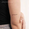 Grace Temporary Tattoo (Set Of 3) -Da Vinci Shop 1710440019867