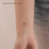 Minimalist GRL PWR Temporary Tattoo (Set Of 3) -Da Vinci Shop 1710966048223