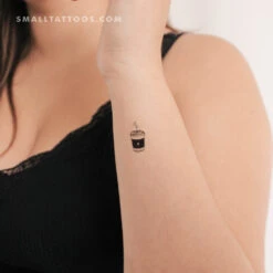 Takeaway Coffee Temporary Tattoo (Set Of 3) -Da Vinci Shop 1710966832264