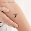 Flying Peter Pan Silhouette Temporary Tattoo (Set Of 3) -Da Vinci Shop 171138666551