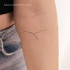 Cancer Constellation Temporary Tattoo (Set Of 3) -Da Vinci Shop 1711985670965