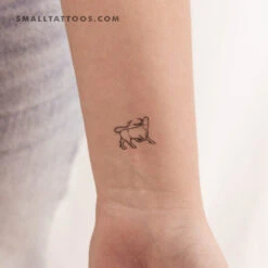 Bull Temporary Tattoo - Set Of 3