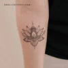 Ornamental Lotus Flower Temporary Tattoo (Set Of 3) -Da Vinci Shop 1712667626304