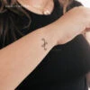 Rihanna Pisces Symbol Temporary Tattoo - Set Of 3 -Da Vinci Shop 1712669759348