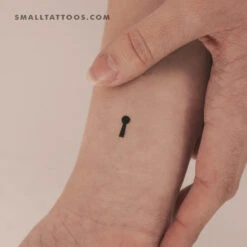 Keyhole Temporary Tattoo (Set Of 3)