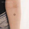 Solar Planetary Symbol Temporary Tattoo (Set Of 3) -Da Vinci Shop 171568077477