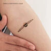 Saturn By Ann Lilya Temporary Tattoo (Set Of 3) -Da Vinci Shop 1715683013429