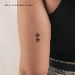 Vajra Temporary Tattoo - Set Of 3