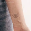 Lemon Slice Temporary Tattoo (Set Of 3) -Da Vinci Shop 1715859973514