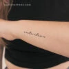 Intuition Temporary Tattoo (Set Of 3) -Da Vinci Shop 1717864853266