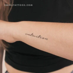 Intuition Temporary Tattoo (Set Of 3)