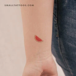 Watermelon Temporary Tattoo (Set Of 3)