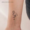 Flamingo Temporary Tattoo (Set Of 3) -Da Vinci Shop 1717868671472