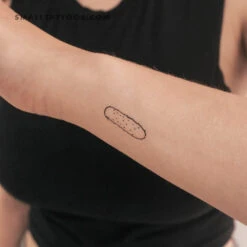 Cucumber Temporary Tattoo (Set Of 3)