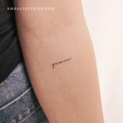 Gemini Temporary Tattoo - Set Of 3