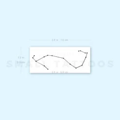 Scorpius Constellation Temporary Tattoo (Set Of 3) -Da Vinci Shop 1718193321 image1 st 750px