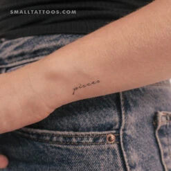 Pisces Temporary Tattoo - Set Of 3 -Da Vinci Shop 171864080088