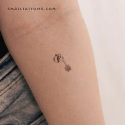 Aquarius Water Jug Temporary Tattoo - Set Of 3