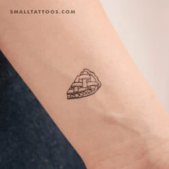 Apple Pie Temporary Tattoo (Set Of 3)