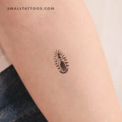 Our Lady Of Guadalupe Temporary Tattoo (Set Of 3)