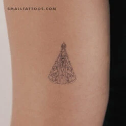 Nossa Senhora Aparecida Temporary Tattoo (Set Of 3)