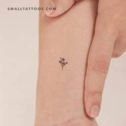 Berries Temporary Tattoo By Zihee (Set Of 3)
