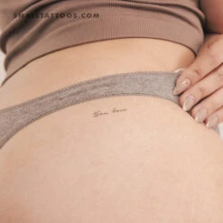 Yes, Boss. Temporary Tattoo (Set Of 3)