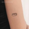 Pain Au Chocolat Temporary Tattoo (Set Of 3)