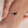 Standing Bird Temporary Tattoo (Set Of 3) -Da Vinci Shop 1720023688257