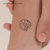 Bitten Donut Temporary Tattoo (Set Of 3) -Da Vinci Shop 1720123668742