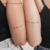 If Not Me Who If Not Now When Temporary Tattoo (Set Of 3) -Da Vinci Shop 1720451167753