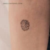 Flower Brain Temporary Tattoo (Set Of 3) -Da Vinci Shop 1720451909333