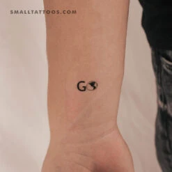 GO Earth Temporary Tattoo (Set Of 3)