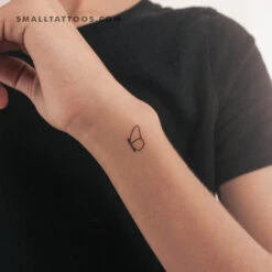 Right Butterfly Wing Temporary Tattoo (Set Of 3) -Da Vinci Shop 1722355439585