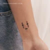 No-Face Temporary Tattoo - Set Of 3 -Da Vinci Shop 1722355753380
