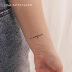 Scorpio Temporary Tattoo - Set Of 3