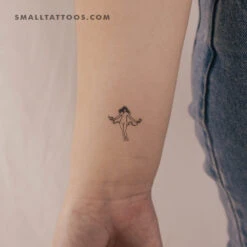 Maiden Temporary Tattoo - Set Of 3